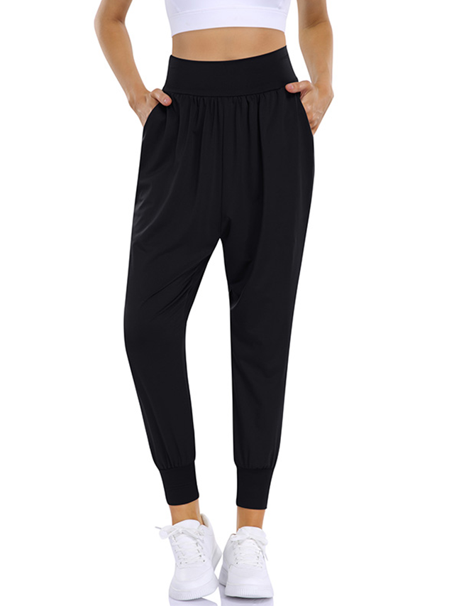 Women Jogger Harem Pants with pockets