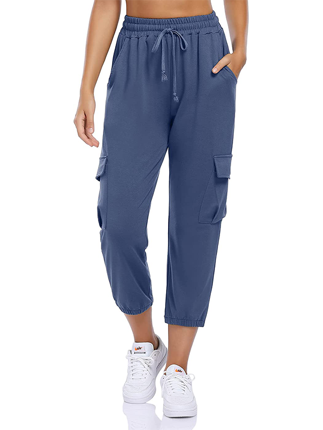 Women's Cargo Capris Pants