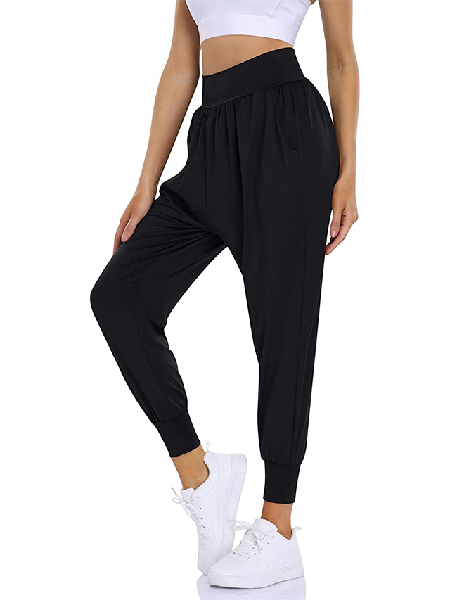 Women Jogger Harem Pants with pockets