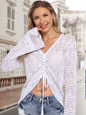 Women Adjustable Crochet Tops