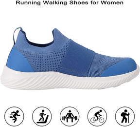 Women's Slip On Sneakers Walking Sock Shoes