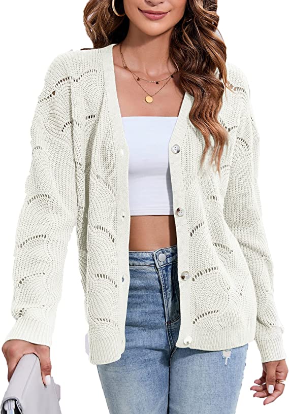 Women's Crochet Cardigan